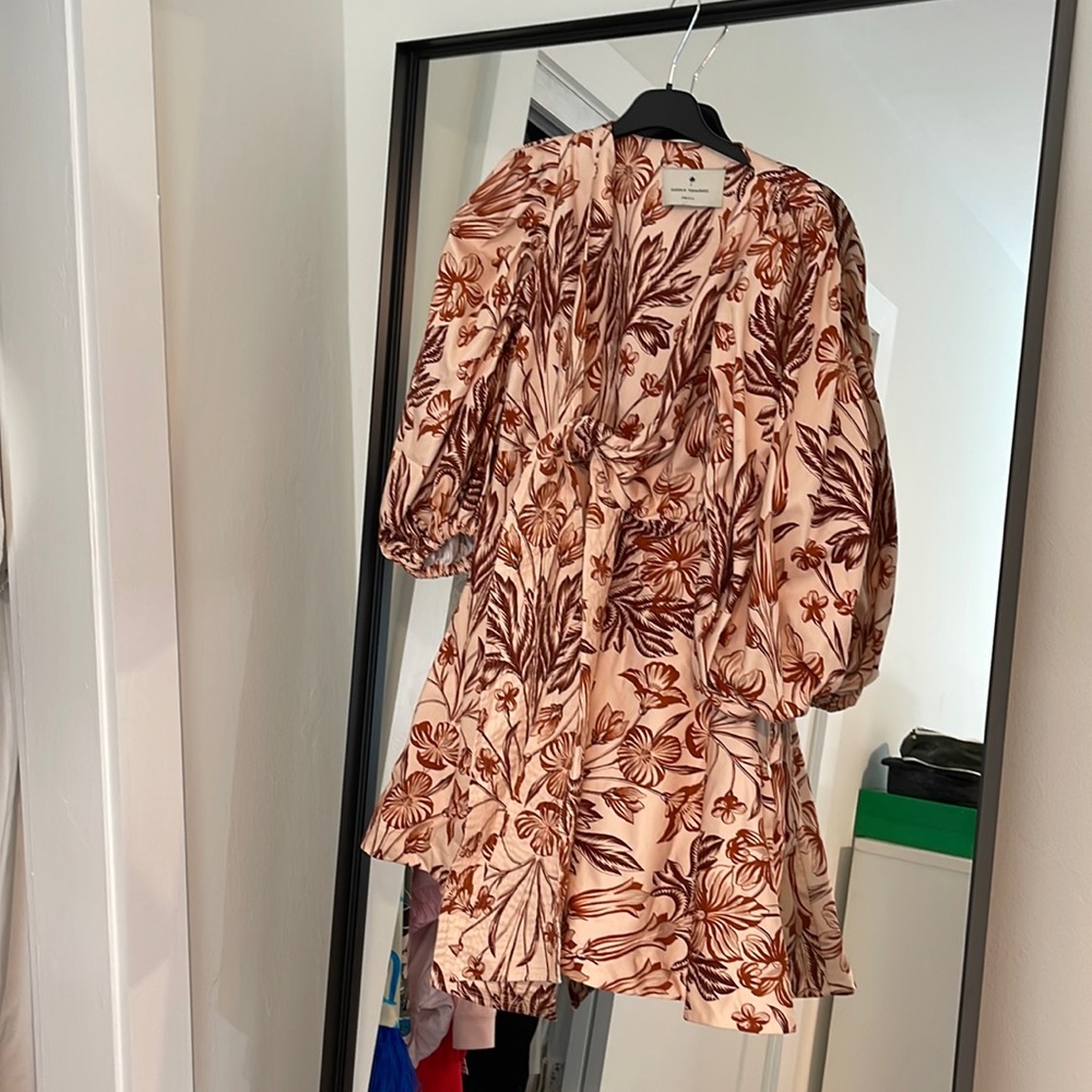 Eugenia fernandez printed mini dress